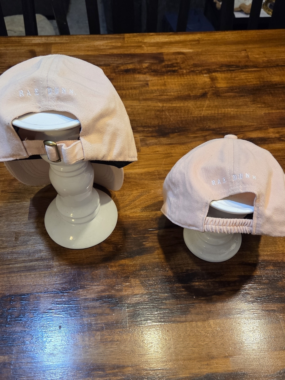 Rae Dunn Mama amd Mini Matching Dusty Pink Baseball Hats Adjustable Preppy Match - Picture 4 of 7